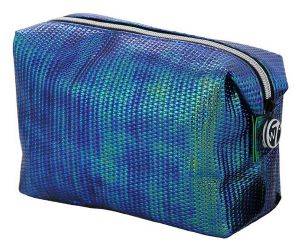  W7  BLUE LASER PU COSMETIC BAG