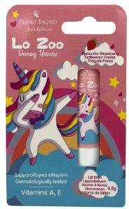 LIP BALM LO ZOO DANCING UNICORN STRAWBERRY 4.5 GR