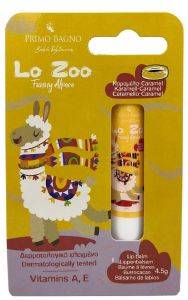 LIP BALM LO ZOO FUNNY ALPACA CARAMEL 4.5 GR