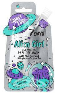 ����� 7DAYS SPACE ALIEN GIRL PEEL-OFF MASK 20ML