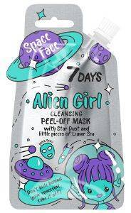  7DAYS SPACE ALIEN GIRL PEEL-OFF MASK 20ML