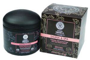 SCRUB NATURA SIBERICA SAUNA&SPA ICY HOT SALT BODY SCRUB 370 ML