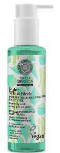 GEL PEELING NATURA SIBERICA POLAR WHITE BIRCH PURIFYING & BALANCING FACE PEEL 145 ML