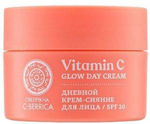 ����� ������ NATURA SIBERICA OBLEPIKHA C-BERRICA GLOW DAY FACE CREAM 50 ML