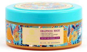 NATURA SIBERICA ΜΑΣΚΑ ΜΑΛΛΙΩΝ NATURA SIBERICA OBLEPIKHA FOR DRY AND NORMAL HAIR 300ML