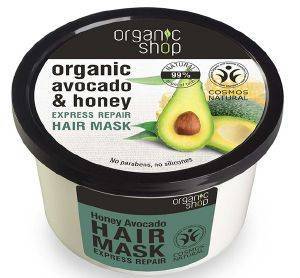 ����� ������� ORGANIC SHOP HAIR MASK HONEY AVOCADO 250 ML