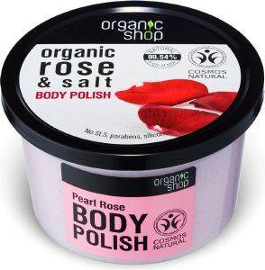 BODY POLISH ORGANIC SHOP BODY POLISH PEARL ROSE 250 ML