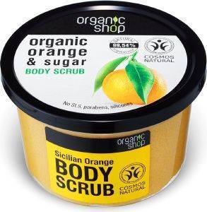 SCRUB  ORGANIC SHOP BODY SCRUB SICILIAN ORANGE 250 ML