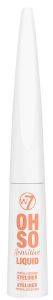 EYELINER W7 OH SO SENSITIVE LIQUID BLACK 6ML EYELINER W7 OH SO SENSITIVE LIQUID BLACK 6ML