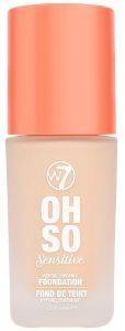MAKE UP W7 OH SO SENSITIVE FOUNDATION  BUFF 30ML