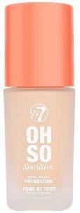 MAKE UP W7 OH SO SENSITIVE FOUNDATION  BUFF 30ML