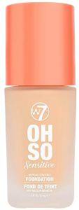 MAKE UP W7 OH SO SENSITIVE FOUNDATION  FRESH BEIGE (30 ML)