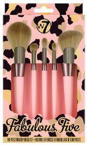 ��� ������� W7 FABULOUS FIVE MAKEUP BRUSH SET 5TMX
