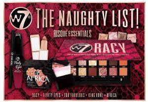   W7 THE NAUGHTY LIST RISQUE ESSENTIALS GIFT SET