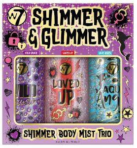 ��� ����� W7 SHIMMER & GLIMMER BODY MIST TRIO 3���