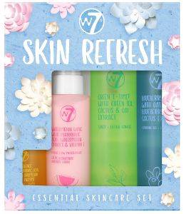   W7 SKIN REFRESH ESSENTIAL SKINCARE GIFT SET 4 