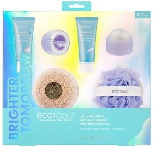  ECOTOOLS JUST GLOW WITH IT SET - WHOLE BODY WELLNESS KIT