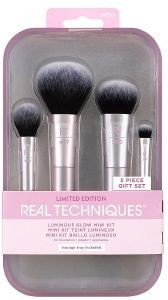 ΣΕΤ ΠΙΝΕΛΩΝ REAL TECHNIQUES LUMINOUS GLOW MINI KIT 5TMX ΣΕΤ ΠΙΝΕΛΩΝ REAL TECHNIQUES LUMINOUS GLOW MINI KIT 5TMX