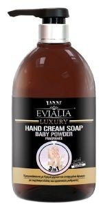 HAND CREAM SOAP EVIALIA BABY POWDER 500ML HAND CREAM SOAP EVIALIA BABY POWDER 500ML