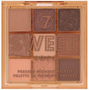  W7 SWEET COCO PRESSED PIGMENT PALETTE 8.1GR