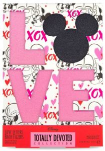 MAD BEAUTY MINNIE MICKEY MAD BEAUTY TOTALLY DEVOTED LOVE BATH FIZZERS