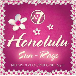 BRONZING POWDER W7 HONOLULU SUN RAYS 6GR