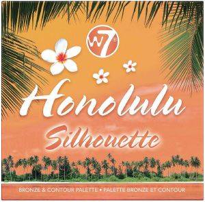  W7 HONOLULU SILHOUETTE - BRONZE AND CONTOUR PALE 18GR