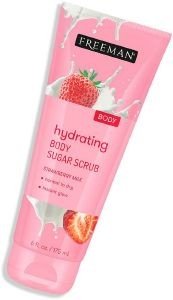 FREEMAN SCRUB FREEMAN BEAUTY HYDRATING STRAWBERRY MILK BODY SUGAR 175ML