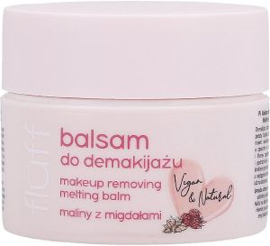 FLUFF BALM ΝΤΕΜΑΚΙΓΙΑΖ FLUFF RASPBERRY - ALMONDS MAKEUP REMOVING MELTING BALM 50ML