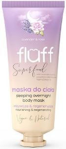 FLUFF SLEEPING OVERNIGHT BODY MASK FLUFF LAVENDER - ROSE 150ML