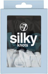 HAIR SCRUNCHIES W7 SILKY KNOTS 3ΤΜΧ MARINE HAIR SCRUNCHIES W7 SILKY KNOTS 3ΤΜΧ MARINE