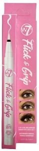 EYELINER PEN W7 FLICK & GRIP 2 IN 1 ADHESIVE CLEAR 1ML