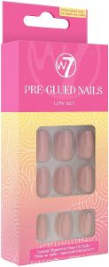 PRE GLUED NAILS W7 LOW KEY PRE GLUED NAILS W7 LOW KEY