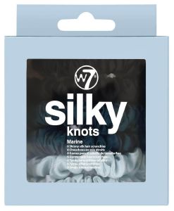W7 HAIR SCRUNCHIES W7 SILKY KNOTS MARINE (6ΤΜΧ)