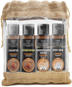 EVIALIA ΣΕΤ ΔΩΡΟΥ ΠΕΡΙΠΟΙΗΣΗ ΣΩΜΑΤΟΣ EVIALIA CARAMEL 4TMX