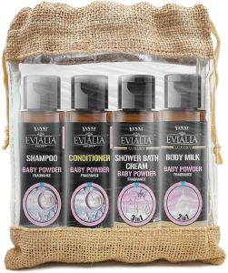 EVIALIA ΣΕΤ ΔΩΡΟΥ ΠΕΡΙΠΟΙΗΣΗ ΣΩΜΑΤΟΣ EVIALIA BABY POWDER 4TMX