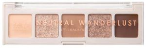   MUA 5 SHADE PALETTE NEUTRAL WANDERLUST 3.8GR