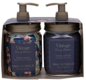 ��� ����� BODY COLLECTION ENGLAND VINTAGE HAND WASH & LOTION DUO