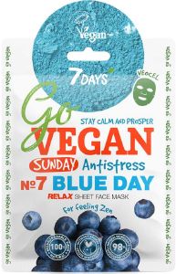   7DAYS GOVEGAN BLUE DAY MASK 25G