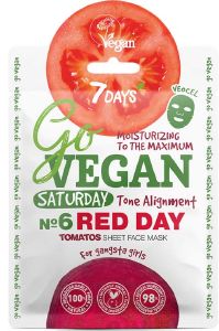   7DAYS GOVEGAN RED DAY MASK 25G