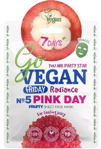   7DAYS GOVEGAN PINK DAY MASK 25G