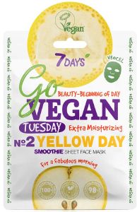   7DAYS GOVEGAN YELLOW DAY MASK 25G