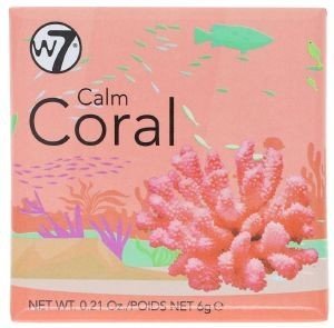 `ΡΟΥΖ W7 CALM CORAL BLUSHER `ΡΟΥΖ W7 CALM CORAL BLUSHER