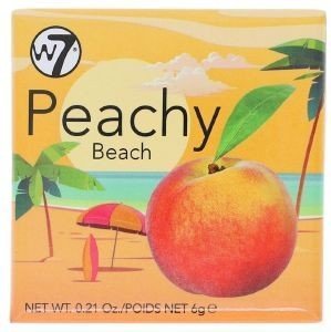 ΡΟΥΖ W7 PEACHY BEACH BLUSHER ΡΟΥΖ W7 PEACHY BEACH BLUSHER