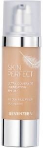 MAKE UP SEVENTEEN SKIN PERFECT ULTRA COVERAGE WATERPROOF FOUNDATION 04 SPF15 30ML