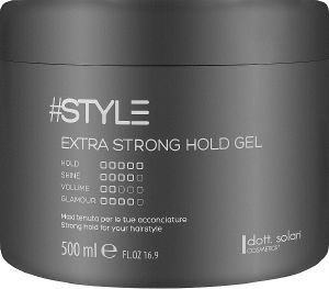 GEL #STYLE STRONG HOLD 500ML