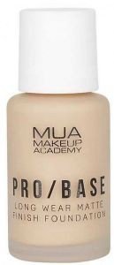 MAKE UP MUA PRO/BASE  LONG WEAR MATTE FINISH FOUNDATION 130 30ML