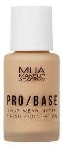 MAKE UP MUA PRO/BASE  LONG WEAR MATTE FINISH FOUNDATION 144 30ML