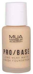 MAKE UP MUA PRO/BASE  LONG WEAR MATTE FINISH FOUNDATION 154 30ML