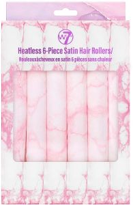 HEATLESS SATIN HAIR ROLLERS W7   (6)